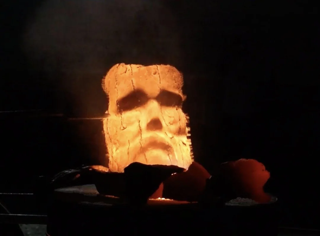 General Lee Statue Burning